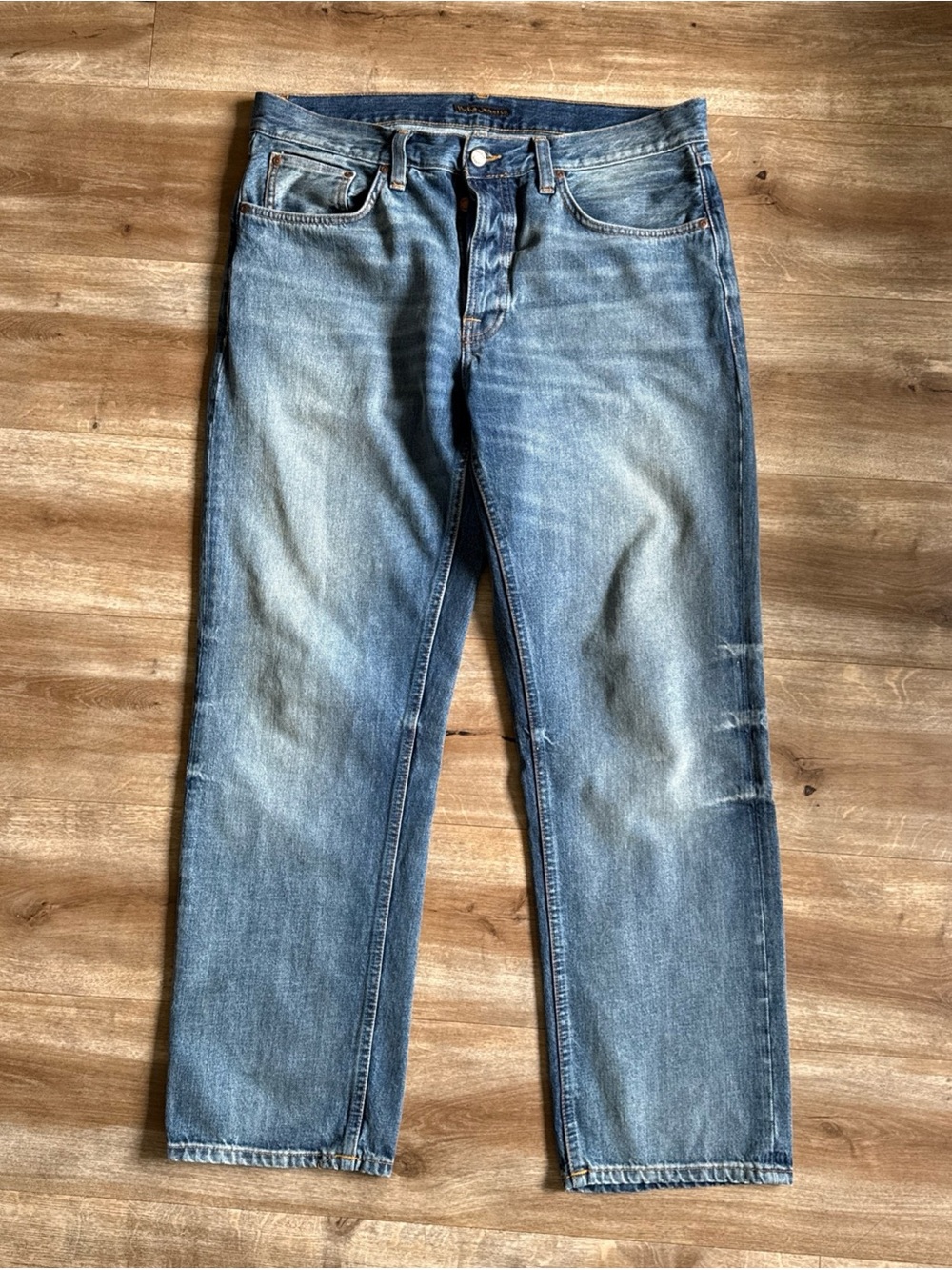 Nudie Jeans Men's Rad Rufus Mud Wash 34 x 30 New
